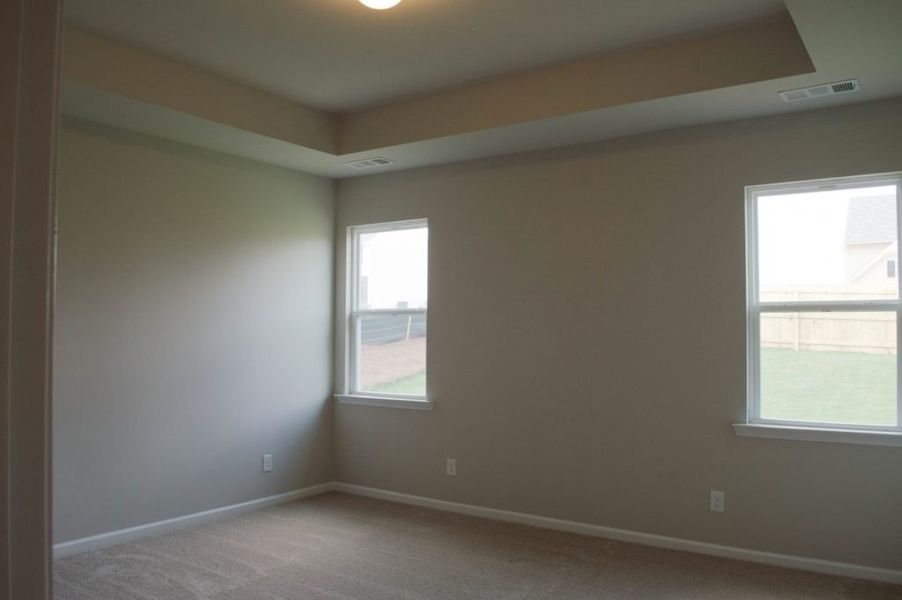 Representative unfurnished interior of a home built from the Richmond by Piedmont Residential in The Reserve at Willow Oaks, Canton (Image 12).