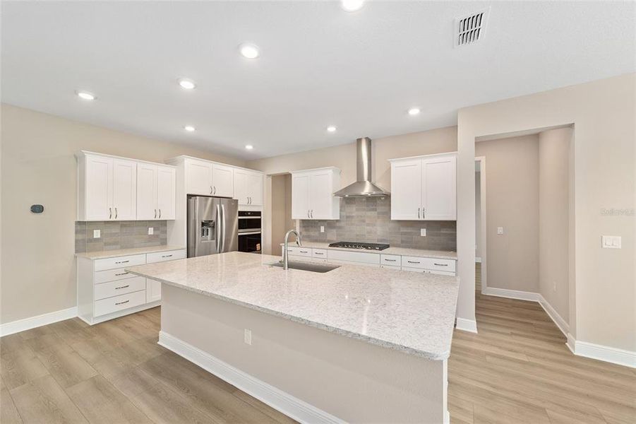 Furnished interior view inside a new home in , Ocala (Image 8).
