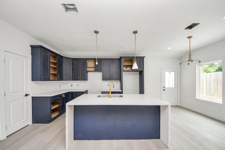 Furnished interior view inside a new home in , Houston (Image 6).
