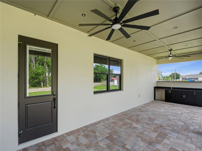 Exterior details and patio area of a home in , St. Cloud (Image 34).