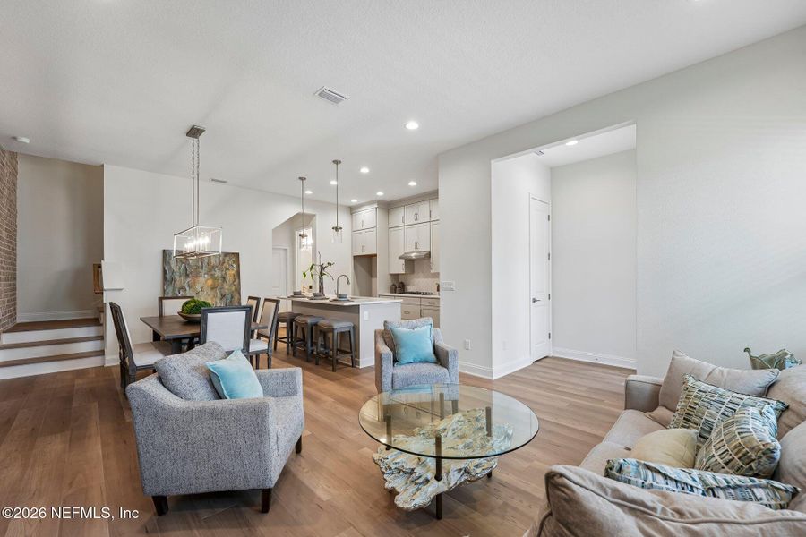 Furnished interior view inside a new home in , Ponte Vedra (Image 7). Furnished interior view inside a new home in , Ponte Vedra (Image 7).