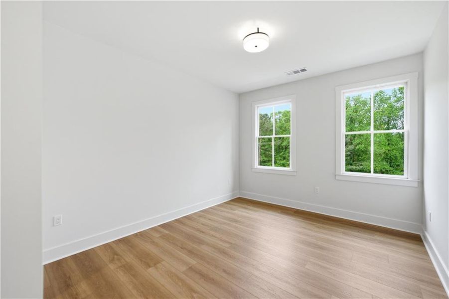 Spacious, unfurnished interior of a new home in , Monroe (Image 28).