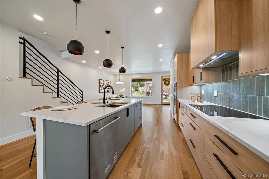 Furnished interior view inside a new home in , Denver (Image 4).