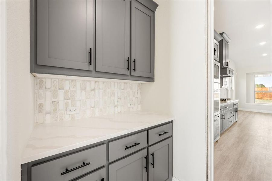 Furnished interior view inside a new home in The Oaks, Red Oak (Image 7).