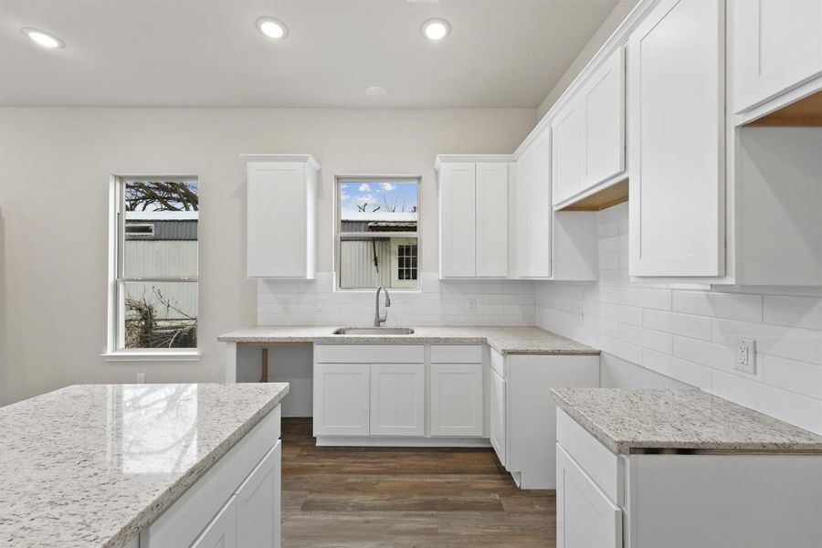 Furnished interior view inside a new home in , Willis (Image 3). Furnished interior view inside a new home in , Willis (Image 3).