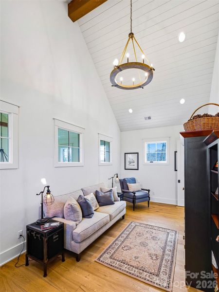 Furnished interior view inside a new home in , Asheville (Image 32).