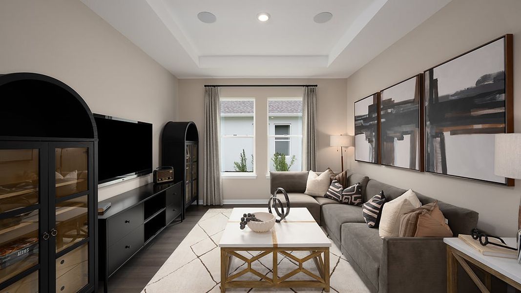 Representative furnished interior of a home built from the Bradley by Taylor Morrison in Coasterra Community Group Page, Palmetto (Image 8).