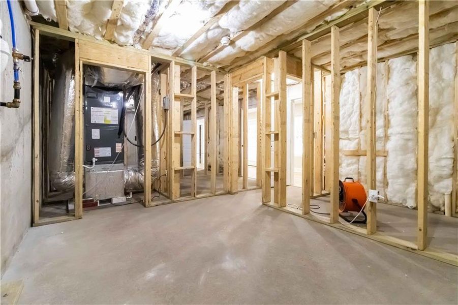 In-progress construction of a new home in , Atlanta, GA (Image 60).