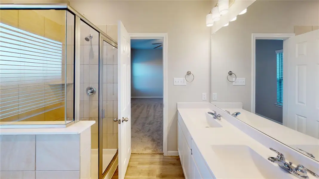 Furnished interior view inside a new home in Splendora Fields, Splendora (Image 12).