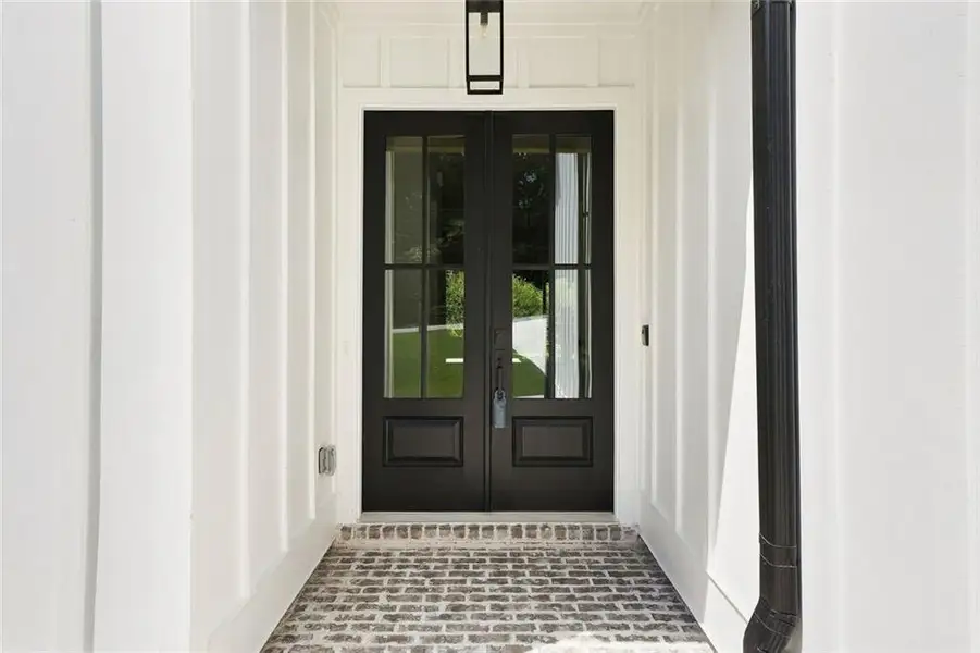 Exterior details and patio area of a home in , Marietta (Image 31).