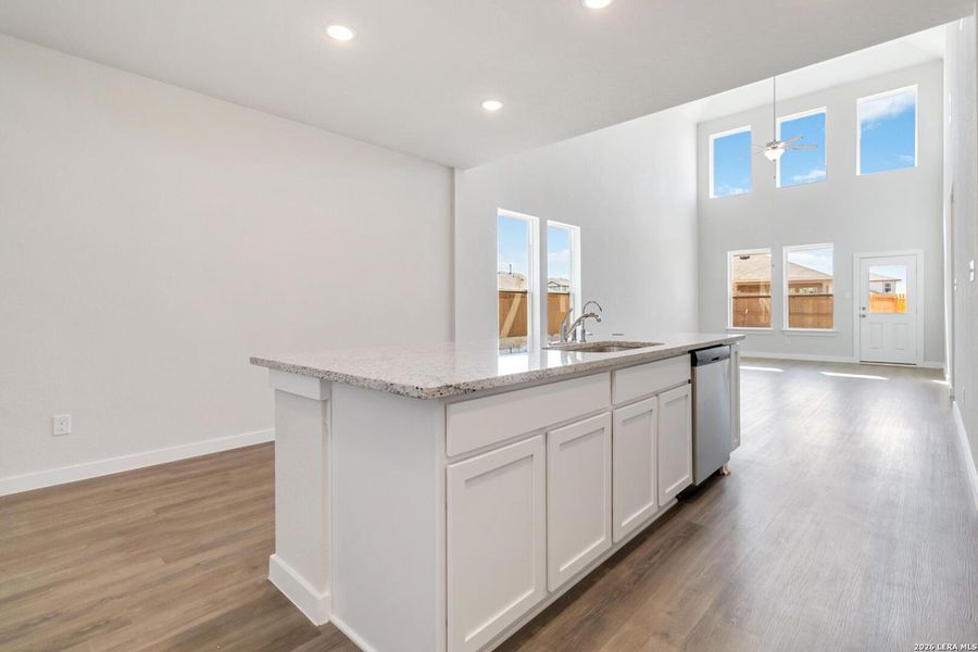 Furnished interior view inside a new home in Willow Point, San Antonio (Image 6).