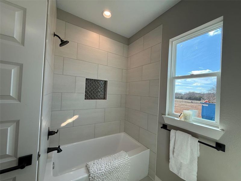 Furnished interior view inside a new home in , Weatherford (Image 33).