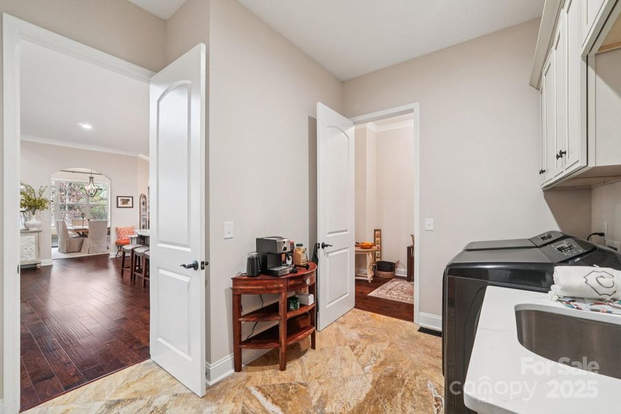 Furnished interior view inside a new home in , Clover (Image 28).