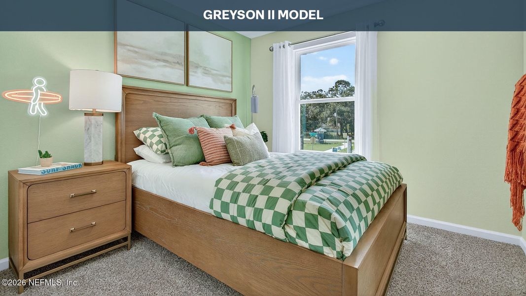 Furnished interior view inside a new home in Trout River, Jacksonville (Image 15).