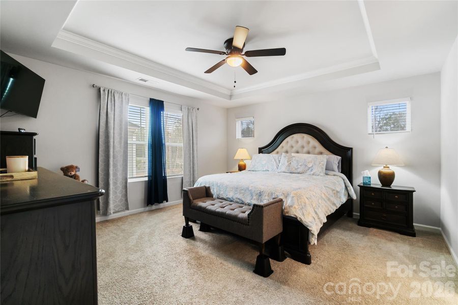 Furnished interior view inside a new home in , Charlotte (Image 10).