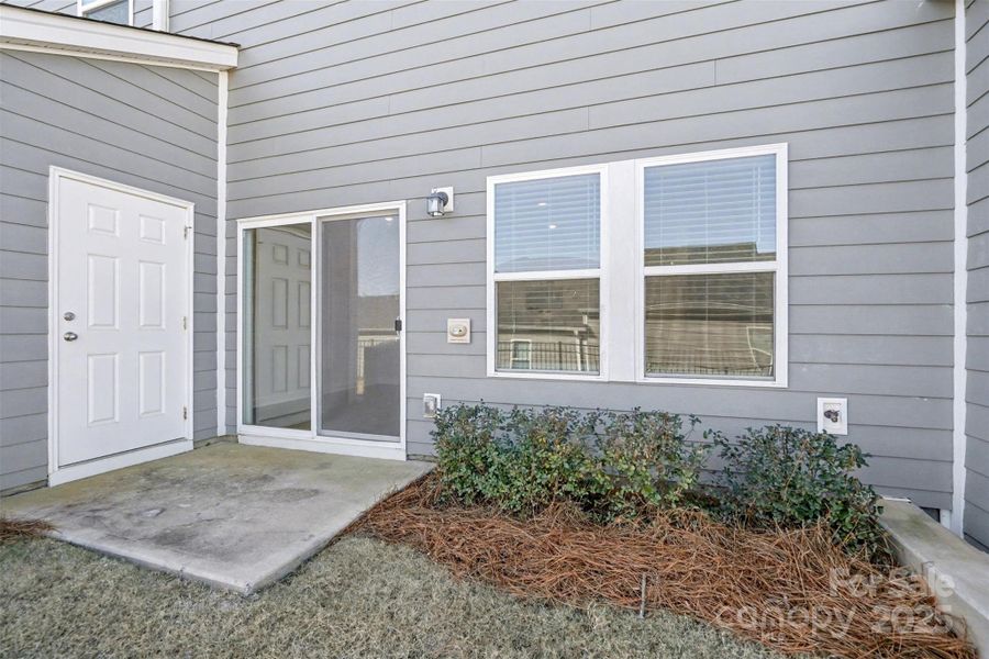 Exterior details and patio area of a home in , Kannapolis (Image 4).