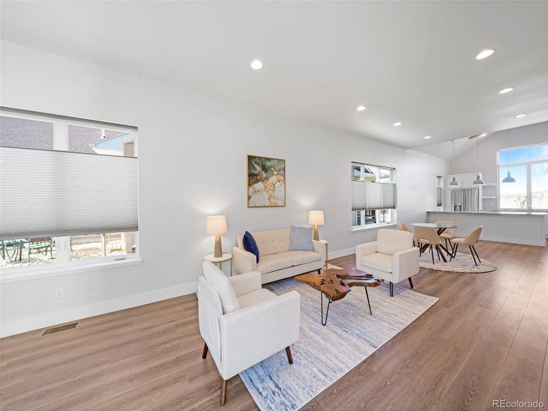 Furnished interior view inside a new home in , Salida (Image 8).