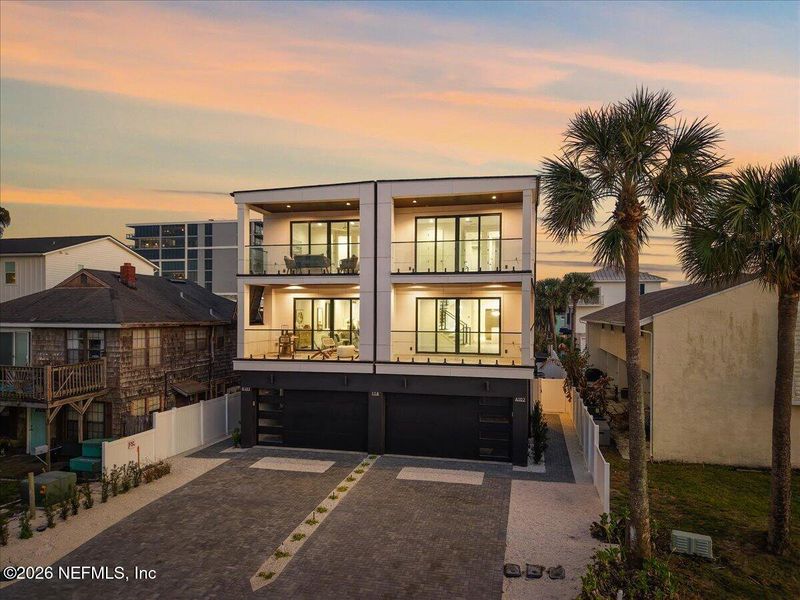 Exterior details and patio area of a home in , Jacksonville Beach (Image 49).