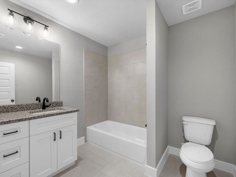 Furnished interior view inside a new home in , Dayton (Image 10).