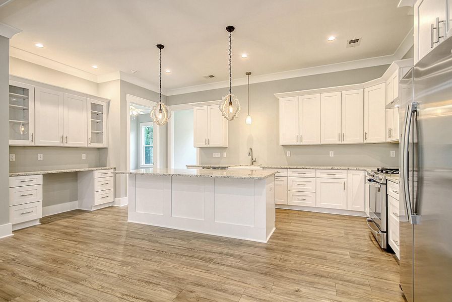 Furnished interior view inside a new home in , Huger (Image 7).