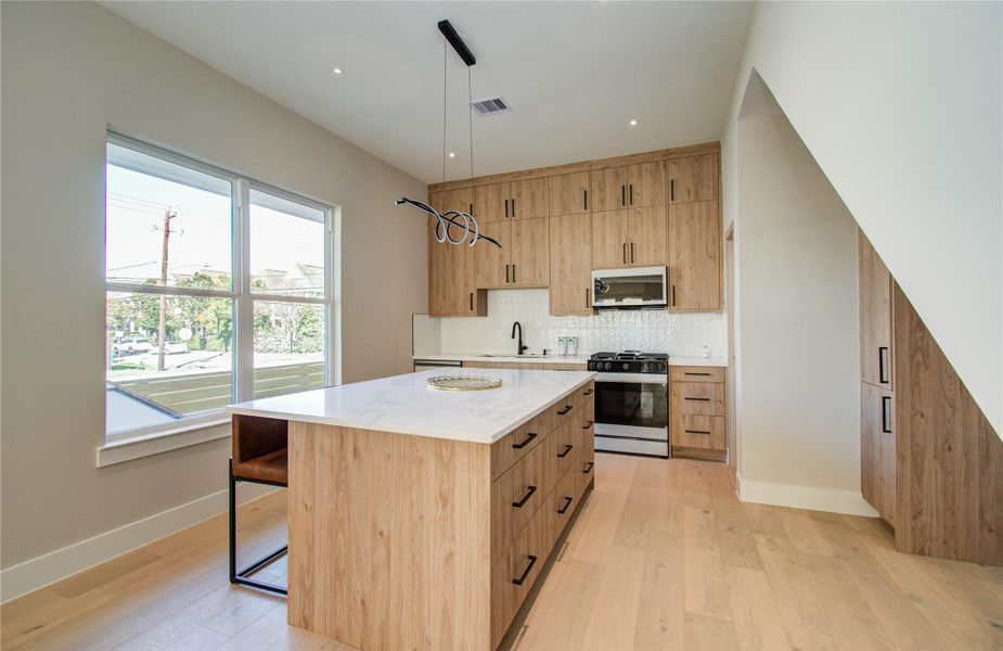 Furnished interior view inside a new home in , Houston (Image 19).