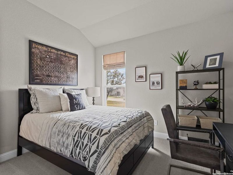 Furnished interior view inside a new home in The Reserve at Potranco Oaks, Castroville (Image 26).