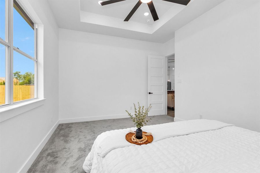 Furnished interior view inside a new home in , Houston (Image 33).