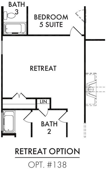 Retreat (eliminates Bedroom 4) Retreat (eliminates Bedroom 4)