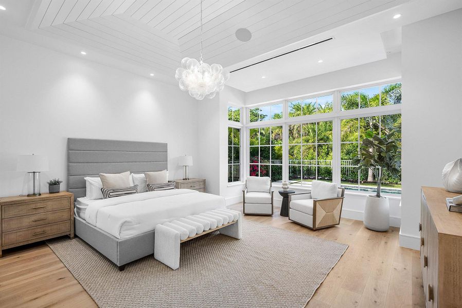 Furnished interior view inside a new home in , Delray Beach (Image 9).