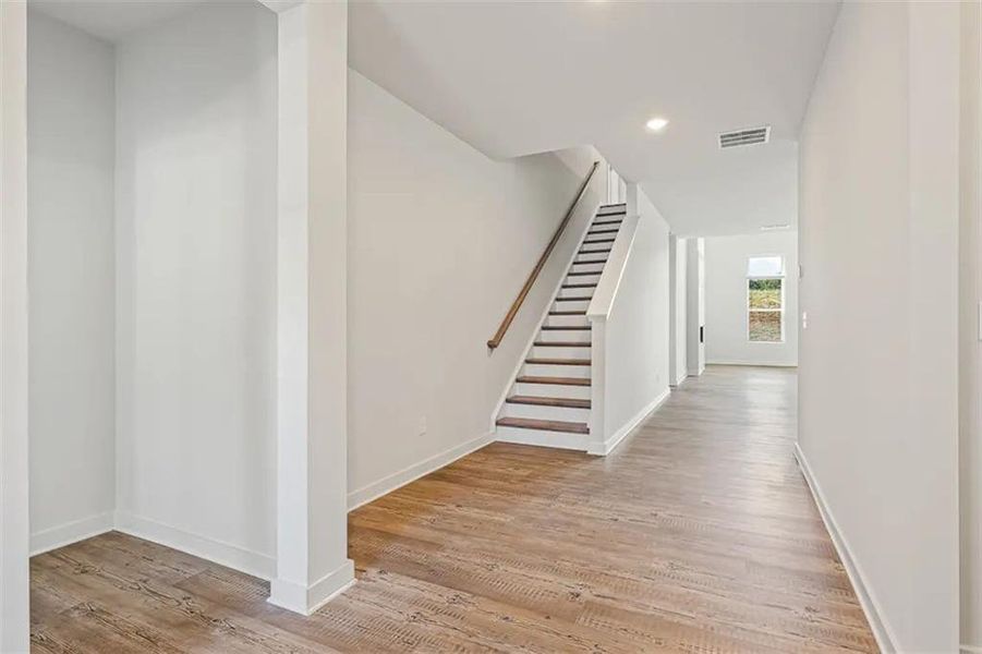 Spacious, unfurnished interior of a new home in Windsong Estates, McDonough (Image 29). Spacious, unfurnished interior of a new home in Windsong Estates, McDonough (Image 29).