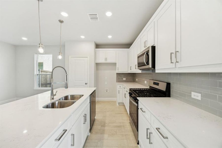 Furnished interior view inside a new home in Sicily, Princeton (Image 6).