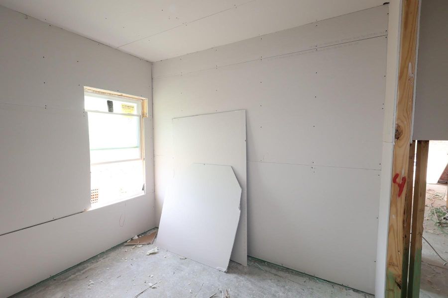 In-progress construction of a new home in The Grand Prairie 40’, Hockley, TX (Image 31).