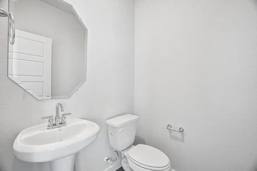 Furnished interior view inside a new home in The Meadows at Hunters Ranch, San Antonio (Image 10).