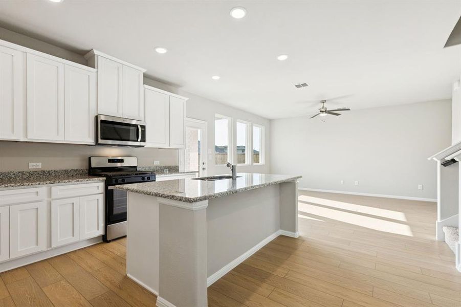 Furnished interior view inside a new home in AnaCapri, Anna (Image 5).