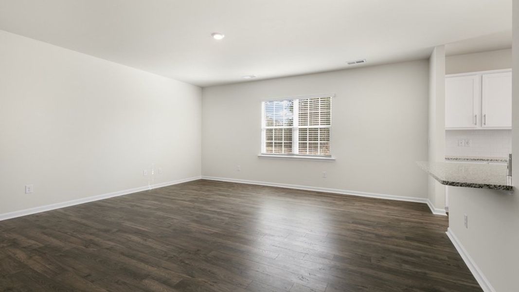 Spacious, unfurnished interior of a new home in Shahbain Reserve, Raeford (Image 20). Spacious, unfurnished interior of a new home in Shahbain Reserve, Raeford (Image 20).