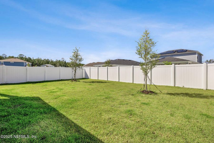 Exterior details and patio area of a home in Forest Park at Wildlight, Yulee (Image 29). Exterior details and patio area of a home in Forest Park at Wildlight, Yulee (Image 29).
