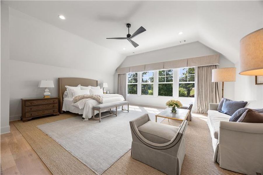 Furnished interior view inside a new home in Manor Estates, Alpharetta (Image 58).