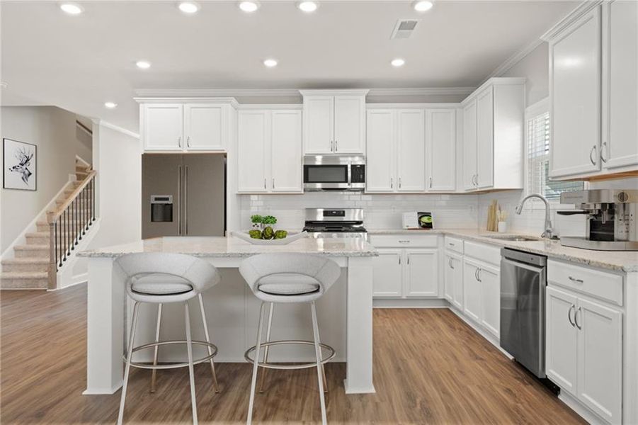 Furnished interior view inside a new home in , Villa Rica (Image 13).