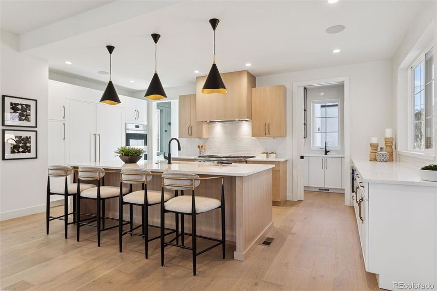 Furnished interior view inside a new home in , Denver (Image 11).