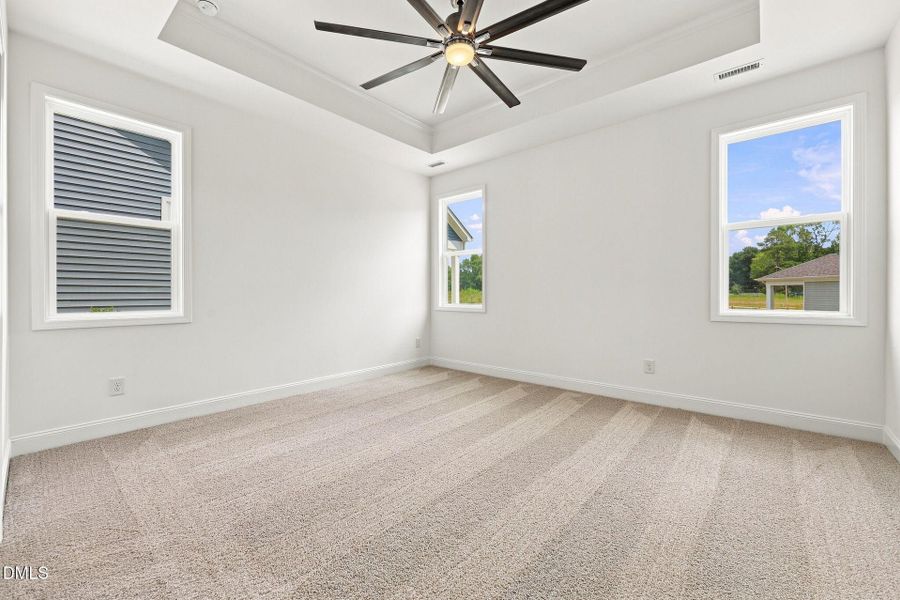 Spacious, unfurnished interior of a new home in The Cottages at 78 North, Sanford (Image 32).