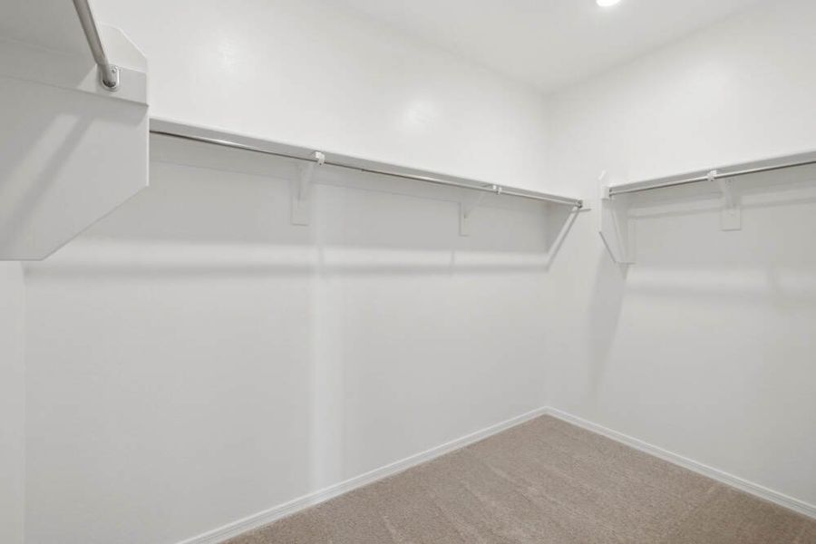 Primary Suite Walk-in Closet