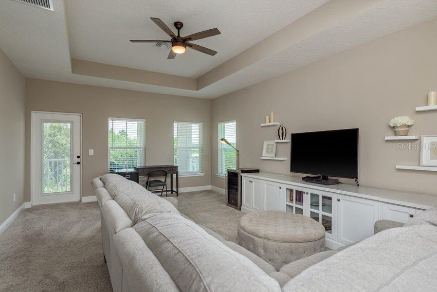 Upstairs Main house family room