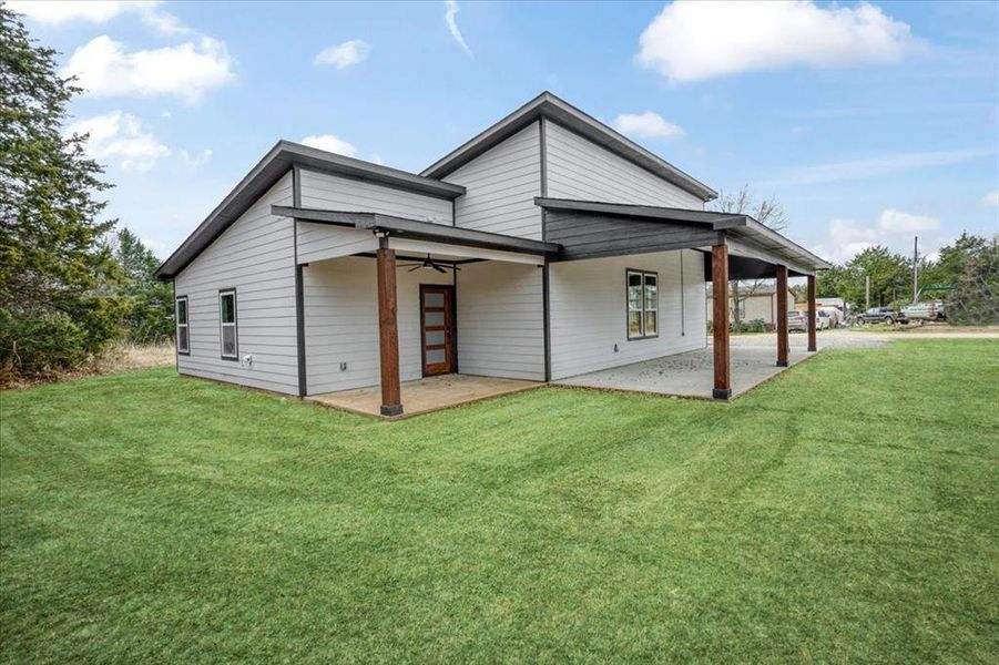 Exterior details and patio area of a home in , Gordonville (Image 26). Exterior details and patio area of a home in , Gordonville (Image 26).