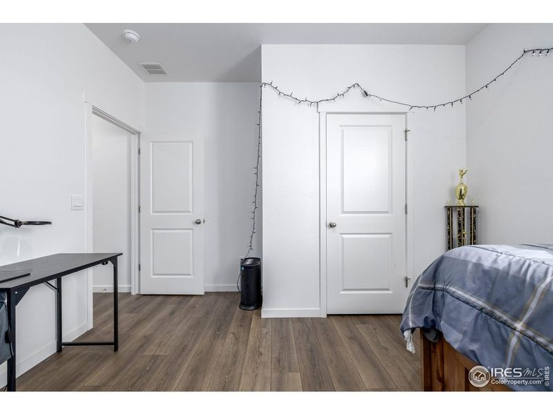 Furnished interior view inside a new home in Fossil Creek Ranch, Windsor (Image 18). Furnished interior view inside a new home in Fossil Creek Ranch, Windsor (Image 18).