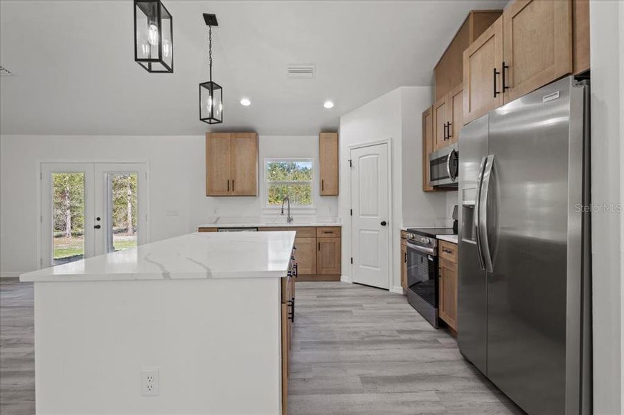 Furnished interior view inside a new home in , Bell (Image 5).