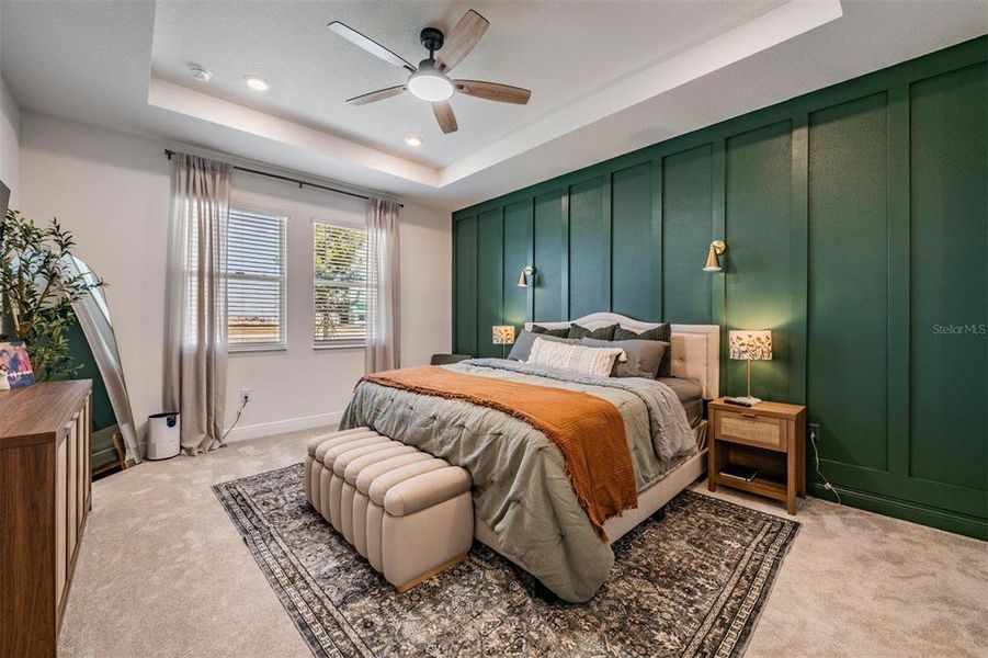 Furnished interior view inside a new home in , Parrish (Image 28).