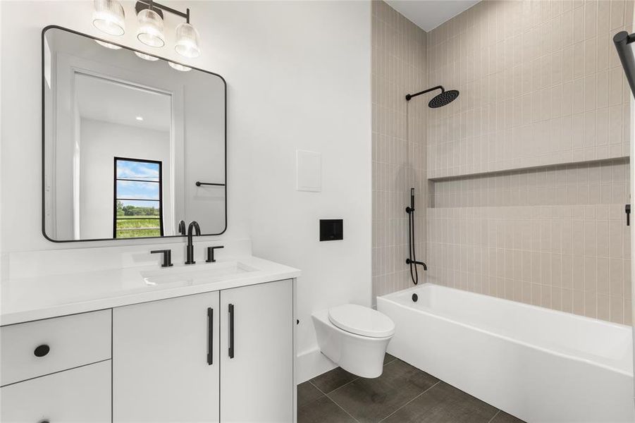 Furnished interior view inside a new home in , Fort Worth (Image 30).