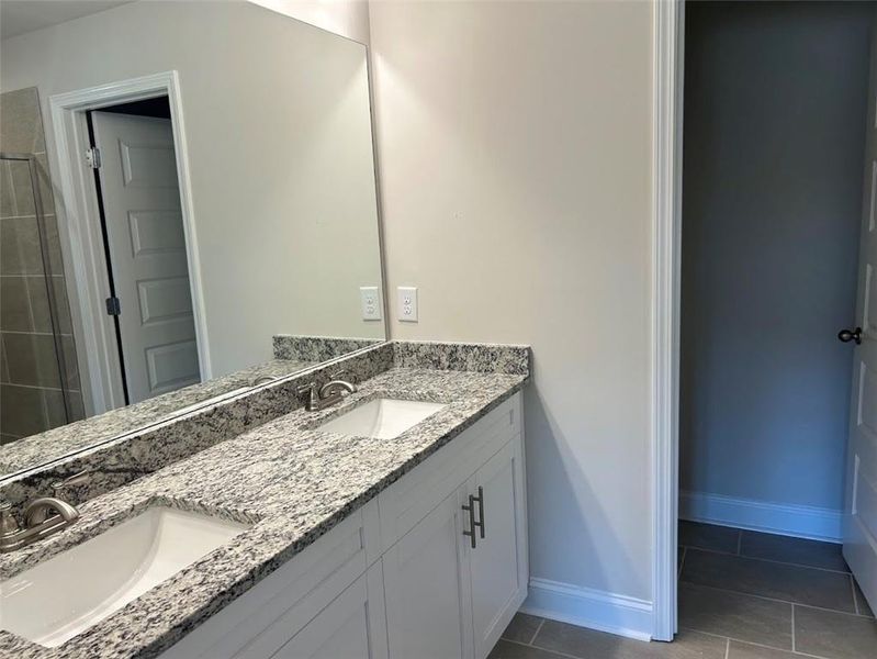 Furnished interior view inside a new home in Towns at Enclave, Lawrenceville (Image 7).