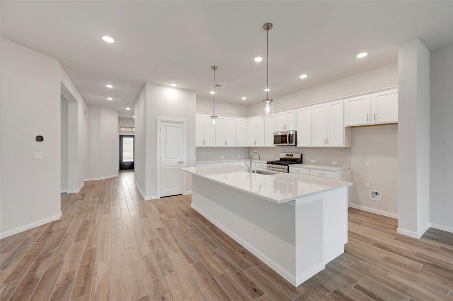 Furnished interior view inside a new home in Escondido 45’ Homesites, Magnolia (Image 13).