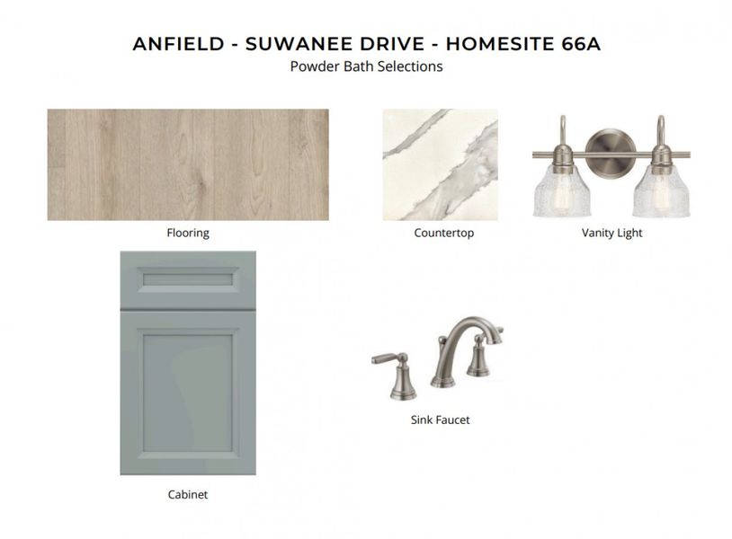 Sample of building materials used in homes in The Villas at Longleaf Park, a Watersound Origins® community, Inlet Beach (Image 6).